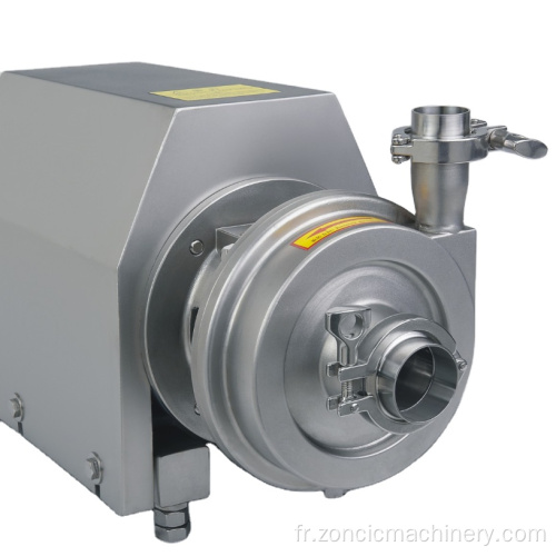 Pompe centrifuge sanitaire en acier inoxydable